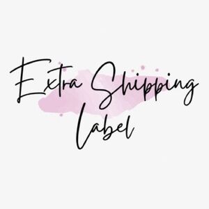 Extra Shipping Label